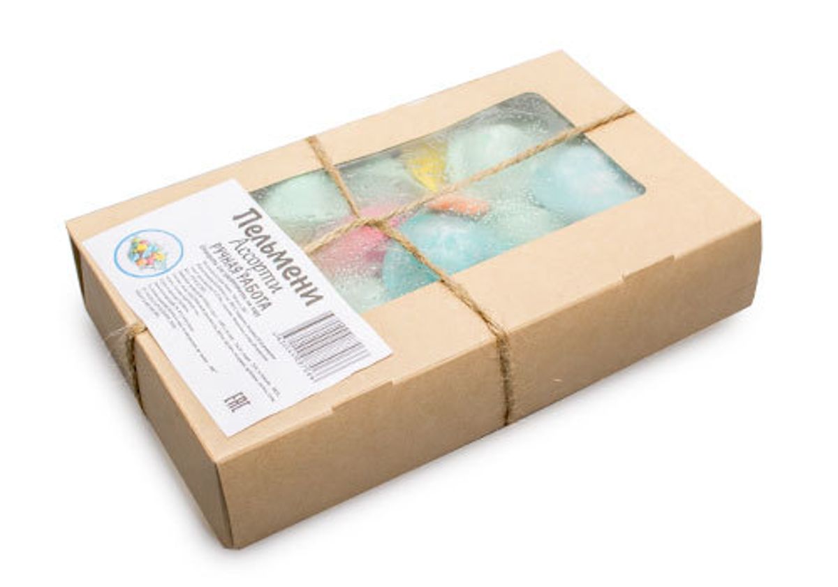 Пельмени морское ассорти, 500г