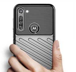 Противоударный защитный чехол для Motorola Moto G8 Power, серия Onyx от Caseport