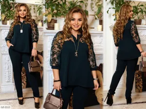 Костюм EO-7132 Фабрика Моды