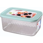Контейнер для заморозки и хранения продуктов 1,3л «Кристалл» светло-голубой
