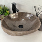 Раковина из речного камня RS-65209 45*39*15 0861