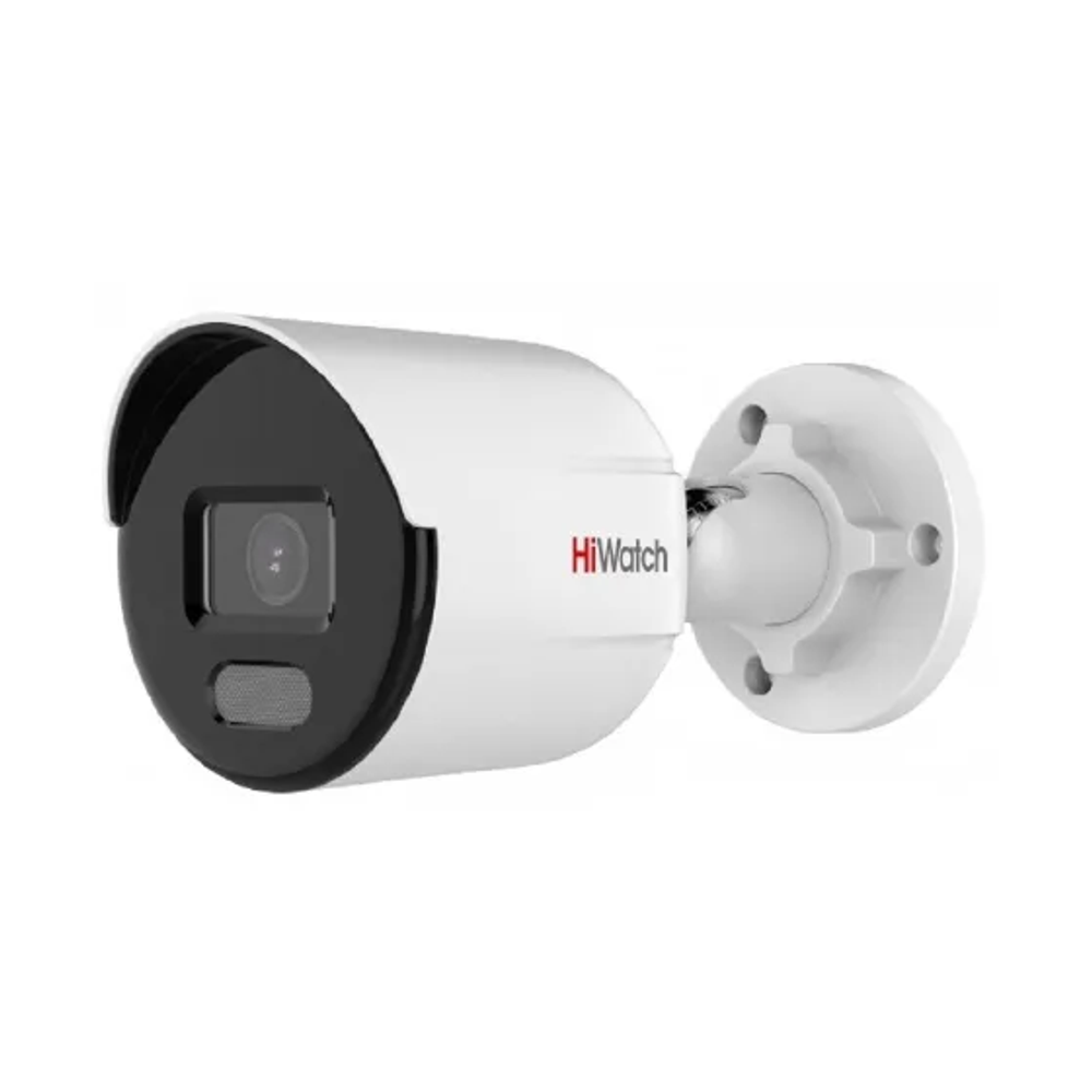 IP видеокамера DS-I450L(D) HiWatch цилиндрическая, уличная, 4Мп, f=2.8мм, микрофон