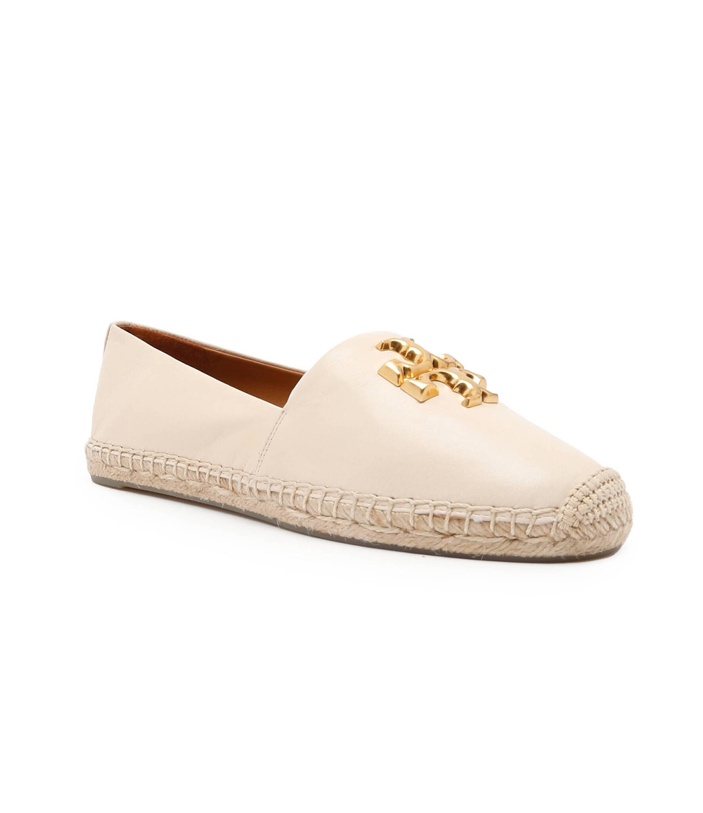 Кожаные эспадрильи eleanor TORY BURCH - бежевый(86567)
