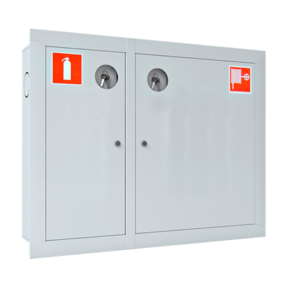 Шкаф пожарный (ШПК-315ВЗ) встроенный, закрытый, универсальный