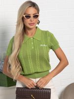 Поло Важный момент (зеленое яблоко) Б15373-7М LT Collection