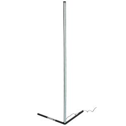 ULM-T630 10W-RGB-DIM-RC BLACK Торшер напольный светодиодный. 10W. RGB свет. Диммер. Пульт ДУ в-к. Черный. ТМ Uniel