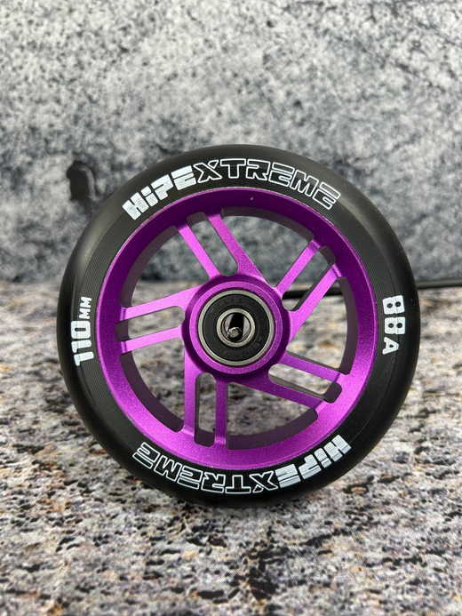 Колесо HIPExtreme H5 110*24 мм, фиолетовый/черный