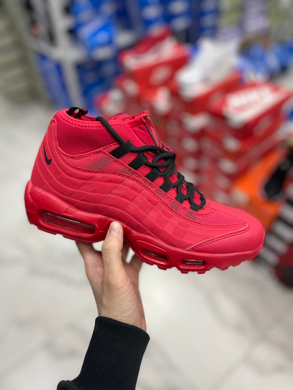 Nike AIR MAX 95 SNEAKERBOOT RED