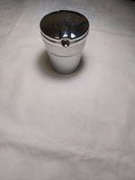 Пепельница автомобильная бездымная с подсветкой, подстаканник для автомобиля