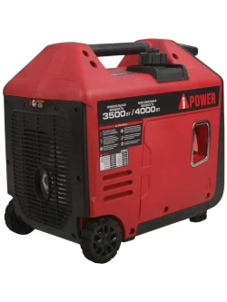 Генератор бензиновый инверторный A-iPower A4000LIS (электростартер; 4кВт; 230В однофазный)