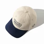 Кепка Ymkashix Block Graffiti logo темно- синяя/бежевая