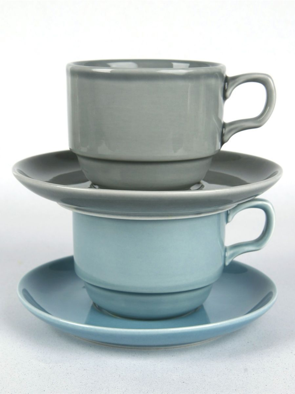 Чайная пара Башкирский фарфор, 200 мл, 2 шт, фарфор, цвет