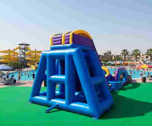 Надувная водная горка «Цунами», 43×12×14 м