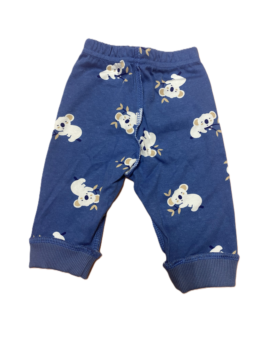 Штанишки с манжетом из интерлока (100% хлопок) швы наружу на рост 62 см