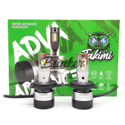 Светодиодные автомобильные LED лампы TaKiMi Advance H4 6500K 12V