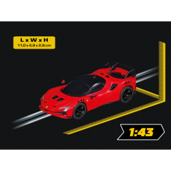 Carrera GO!!! - Ferrari SF-90 XX Stradale Красный Corsa 64250