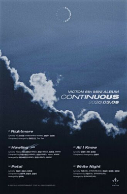 Альбом Victon - Continuous 6th Mini Album 3 Version SET