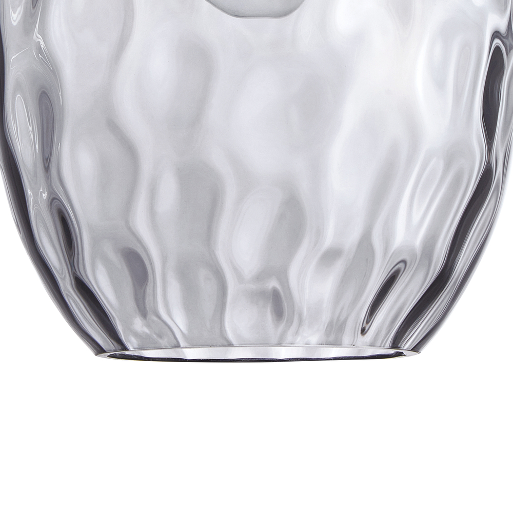 806121 Подвес NUBELLA 1х12W (led) E27 ЧЕРНЫЙ/ПЕПЕЛЬНЫЙ