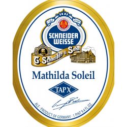 Пиво Schneider Weisse TAP X Mathilda Soleil Пиво Schneider Weisse TAP X Mathilda Soleil