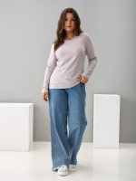 Лонгслив ЛНкл-081/бежевый-меланж