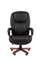 Офисное кресло Chairman 408 Россия нат.кожа/экокожа черная (мультиблок)