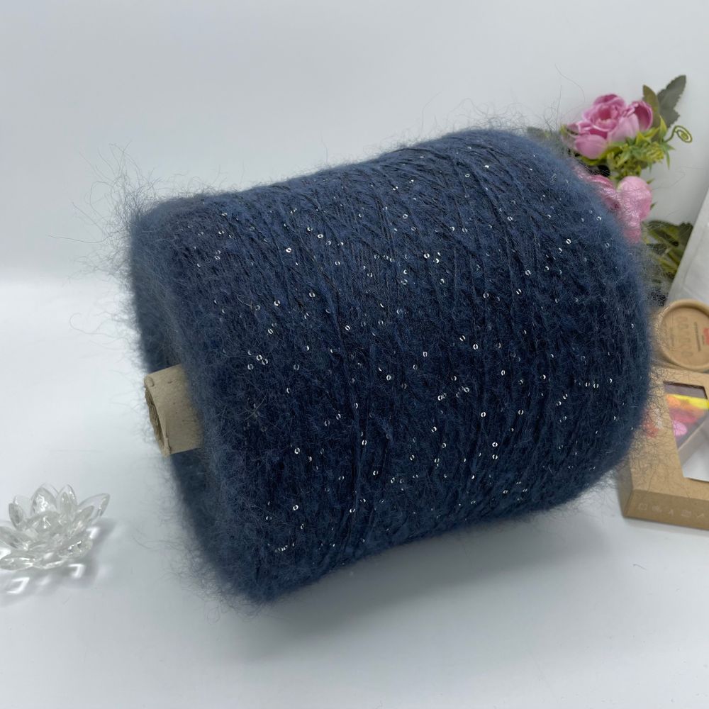 Пайетки Lagopolane 14% мохер 14% нейлон 55% полиамид 17% полиакрил