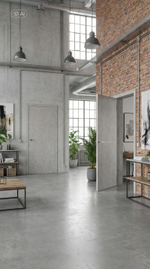 ДГ Урбан 1 Антик лофт серебро молдинг SE