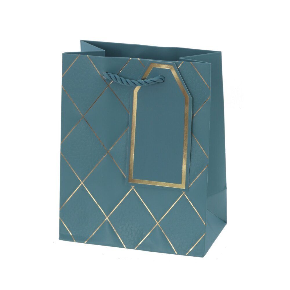 GAEM Пакет подарочный (бумага 210г/м2, блок 12шт), L12 W7 H15 см, 5в.