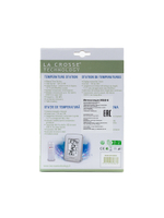 Термометр LA CROSSE WS6810 с наружным датчиком, зеленый