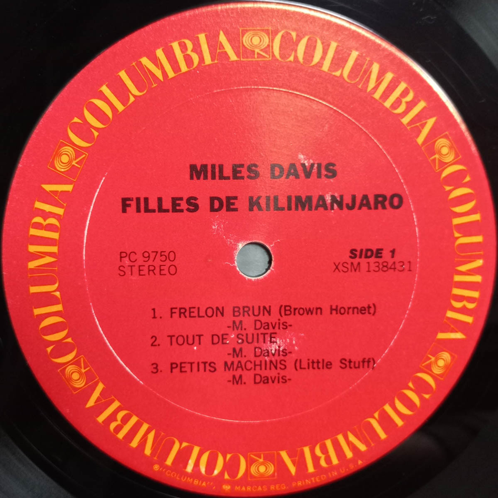 Miles Davis / Filles De Kilimanjaro (LP)