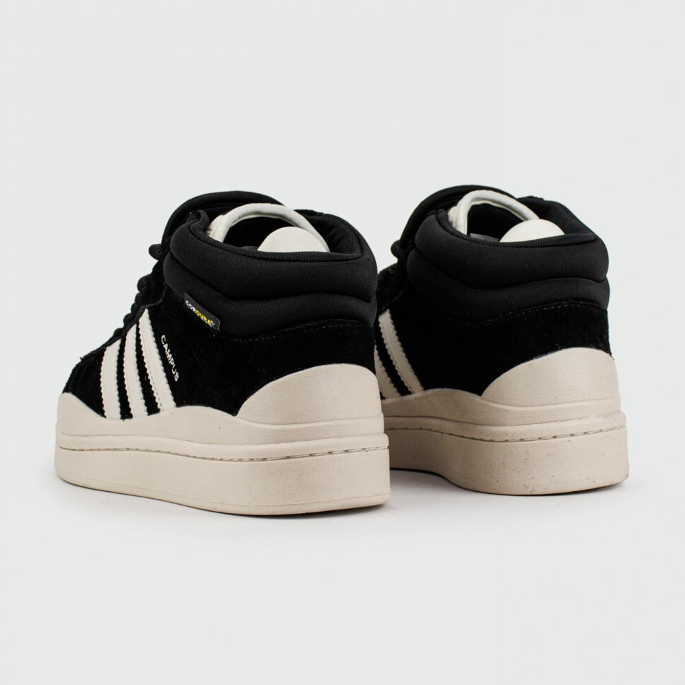 кроссовки Adidas Campus Mid Black / White Wmns Winter