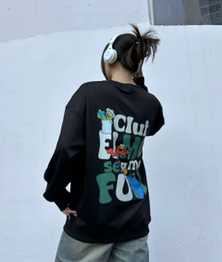 Sesame Street Sweatshirt "Black"