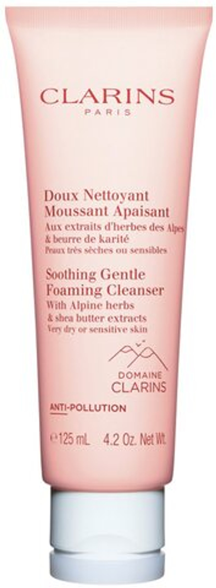 Clarins CL Cleansing Soothing Gentle Foaming Cleanser - пенящийся очищающий крем для успокоения /   125  ml  / GTIN 3380810427332