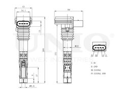 Катушка зажигания UNIO IGC-10016