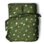 Комплект постельного евро-стандарт AVOCADO, 100% хлопок