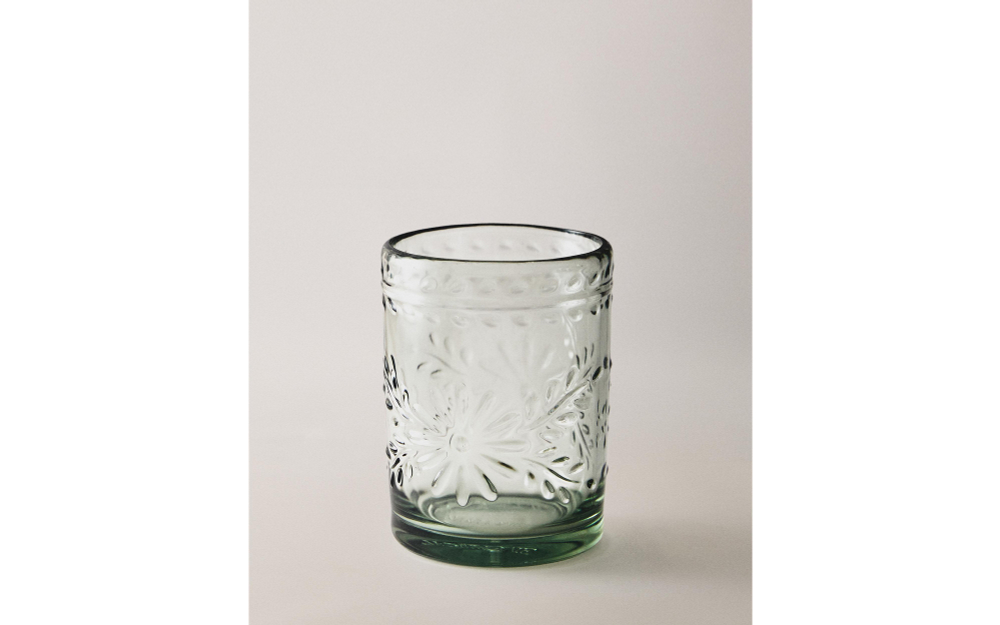 Zara Home стакан из пластика, цвет зелёный, 10.2 см