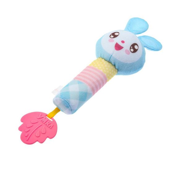 Текстильная игрушка погремушка - пищалка «Крошик» Умка