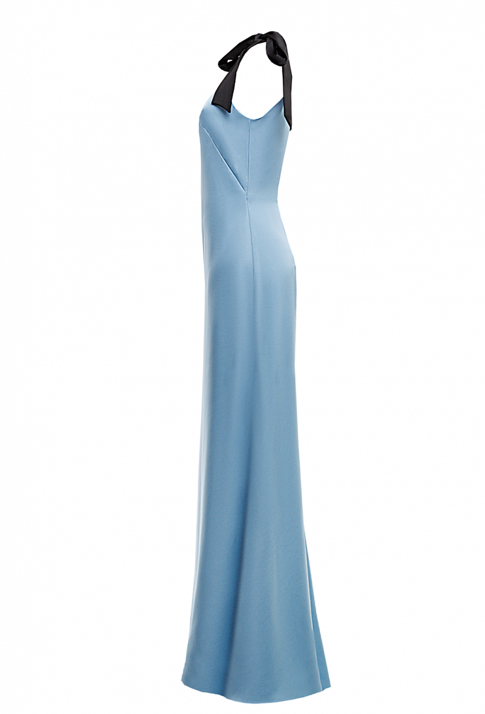 Платье в пол, приталенного силуэта 07-01-24 SS