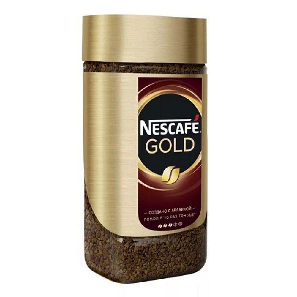 Nescafe Gold, растворимый, стекло, 190 гр