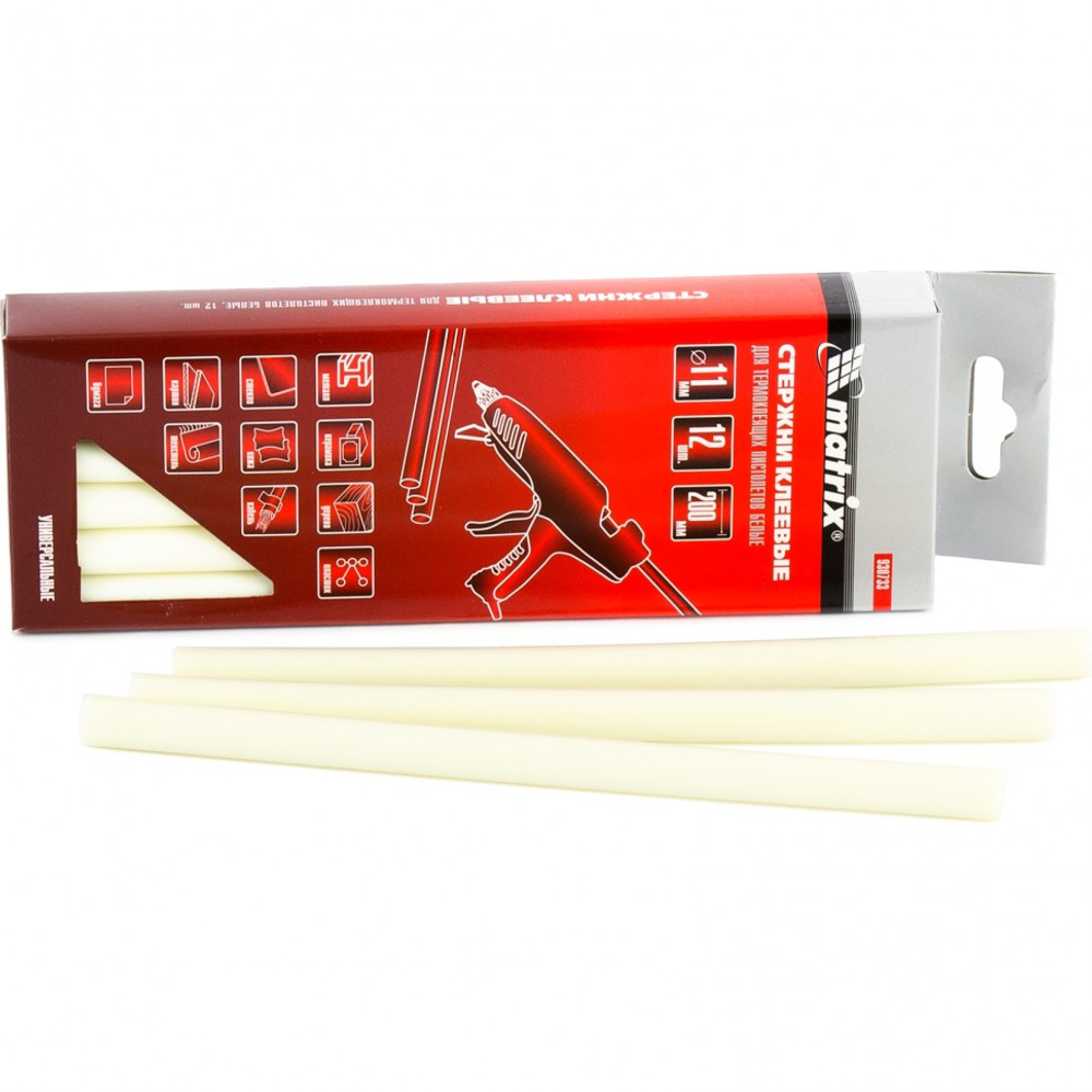 Сменные клеевые патроны Matrix 930733 11х200 мм 12шт