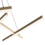 Подвесная люстра Maytoni LINE MOD016PL-L80GK