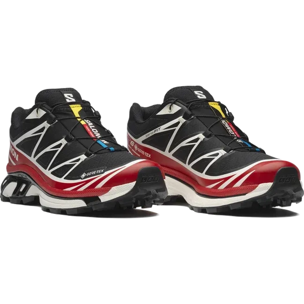 Salomon XT-6 GTX "Black Flame Scarlet"