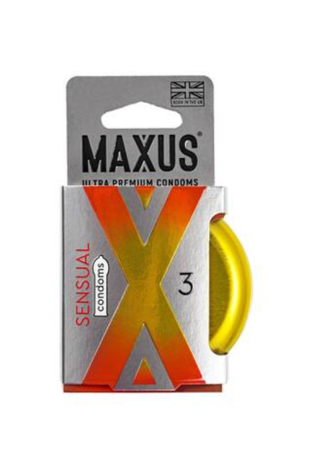 Презервативы Maxus Sensual, 3 шт.