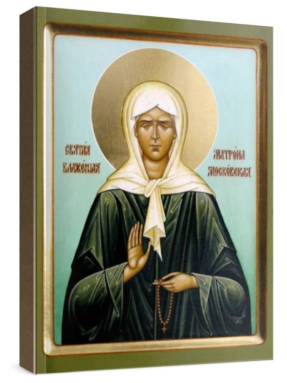 Матрона Московская (рукописная икона)