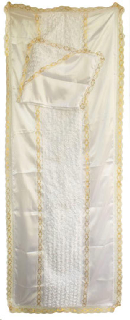 Комплект "Нашивные розы" атлас