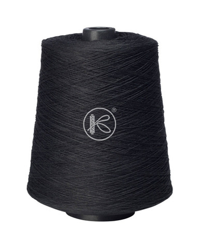 Нитки армированные 150ЛХ, большой конус, 6500 м, чёрный