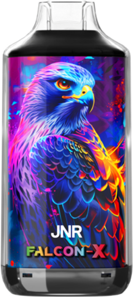 JNR Falcon X Ледяное манго-чёрная смородина 26000 затяжек 20мг (2%)