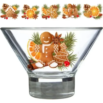 Креманка 285мл «Со вкусом праздника» 5 видов