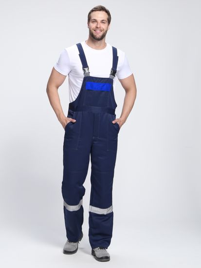 Костюм "Лигор-2" СОП полукомбинезон (т.синий/василек)