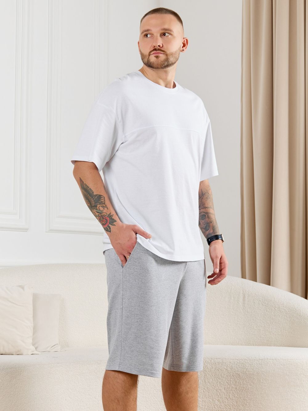 Шорты мужские Тор-5.2 Виотекс СЕРЫЙ МЕЛАНЖ